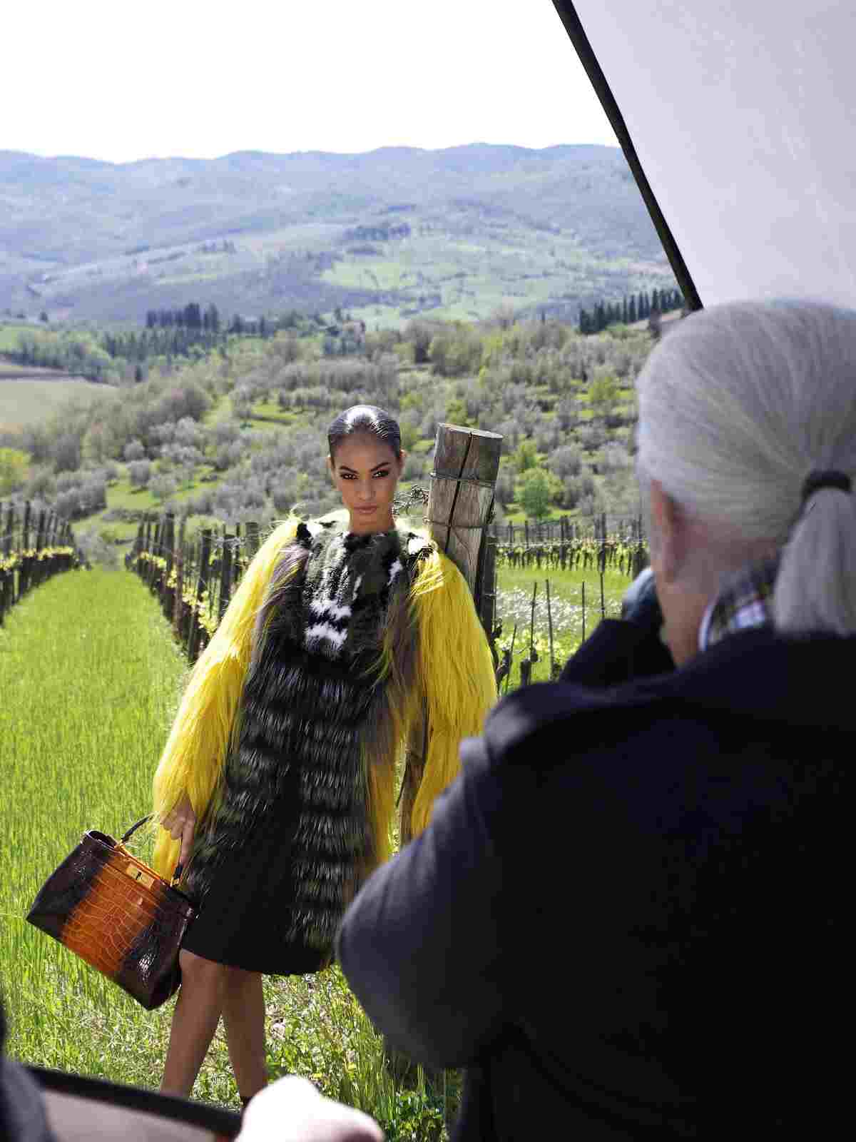 ♥ Designer Fashion Blog ♥: Fendi FW 2012/2013: Joan Smalls (Goat Hair